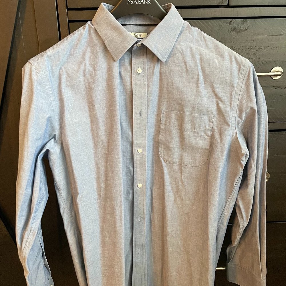 Jos. A. Bank 1905 Collection Slim Fit Spread Collar Dress Shirt